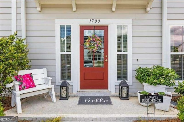 1700 Prospect Way, Conyers, GA 30094 - view of doorway to property