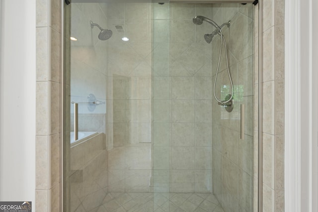 124 Cinder Hill Dr, Brunswick, GA 31523 - full bath featuring a stall shower