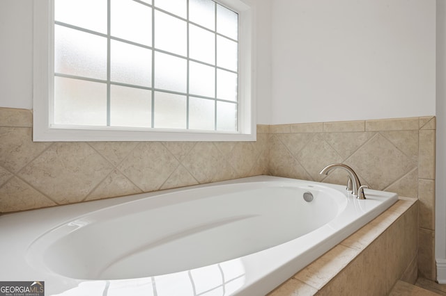 124 Cinder Hill Dr, Brunswick, GA 31523 - bathroom with plenty of natural light and a garden tub