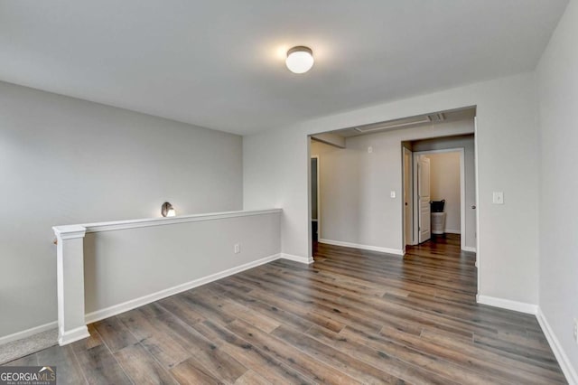 2505 Thackery Ct, Cumming, GA 30041 - empty room featuring wood finished floors and baseboards