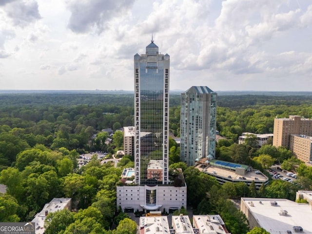 2828 Peachtree Rd NW Unit 1501, Atlanta, GA 30305 - view of city featuring a heavily wooded area