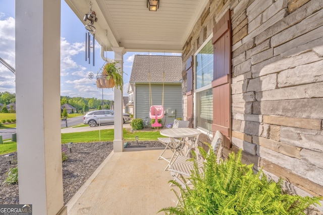 214 Willowbrook Way SE, Calhoun, GA 30701 - view of covered porch