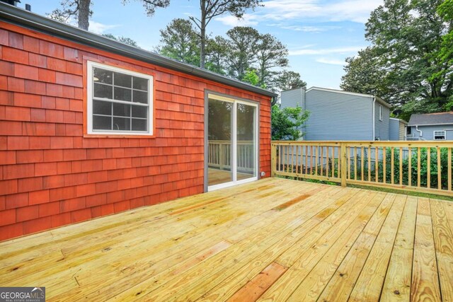 1355 Tucker Woods Dr, Norcross, GA 30093 - view of deck