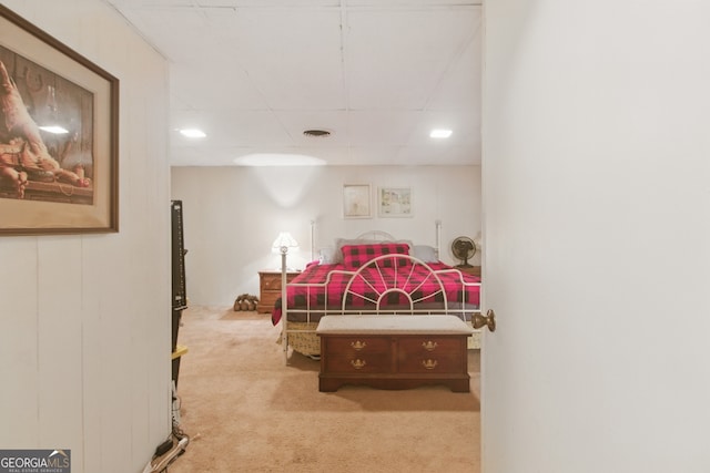 154 Willowdell Dr, Toccoa, GA 30577 - bedroom featuring carpet floors and recessed lighting