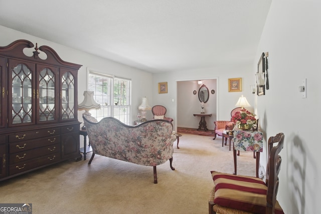 154 Willowdell Dr, Toccoa, GA 30577 - living area with carpet