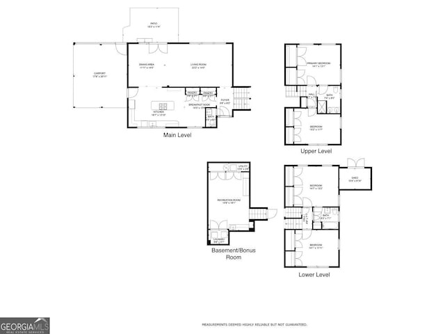 504 Kingswood Ln NW, Atlanta, GA 30305 - home floor plan