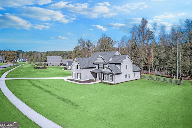 92 Gordon Oaks Way, Moreland, GA 30259 - back of property with a shingled roof