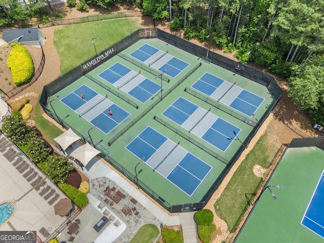 1721 Mulberry Lake Dr, Dacula, GA 30019 - bird's eye view