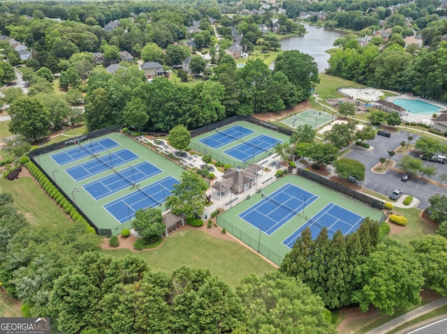 1721 Mulberry Lake Dr, Dacula, GA 30019 - bird's eye view of a nearby body of water