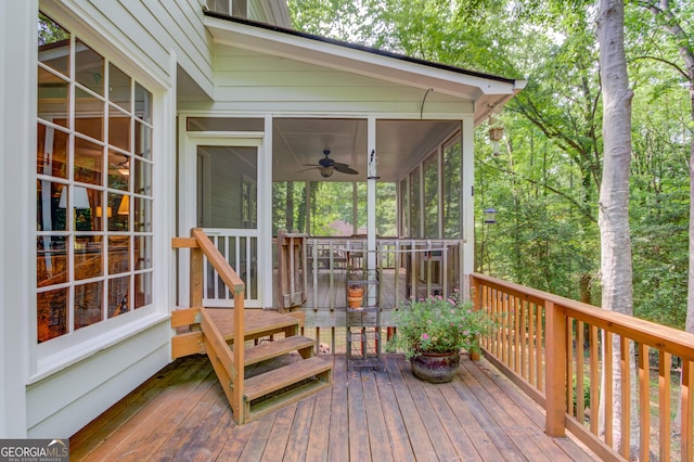 3741 Windhurst Dr SW, Lilburn, GA 30047 - wooden terrace featuring a sunroom