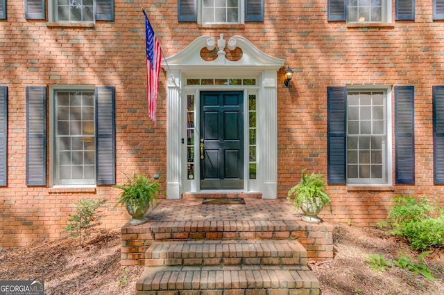 3741 Windhurst Dr SW, Lilburn, GA 30047 - property entrance with brick siding
