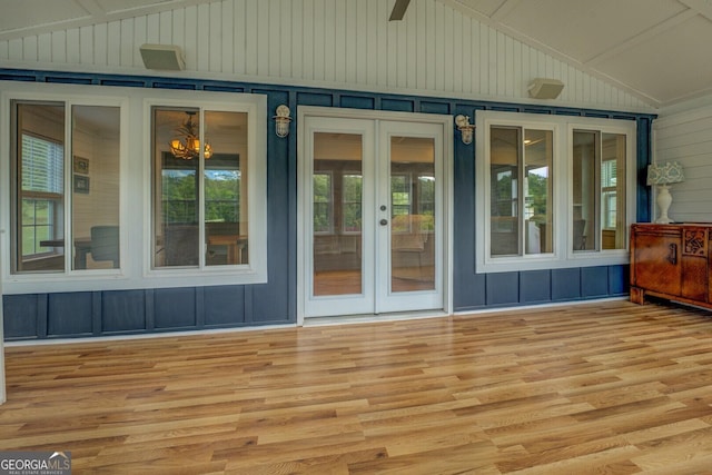 22 Waters Bridge Cir, Covington, GA 30014 - view of exterior entry featuring covered porch and board and batten siding