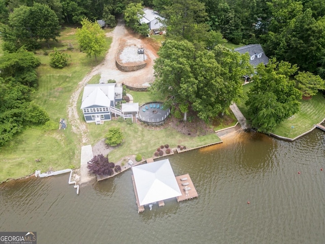 22 Waters Bridge Cir, Covington, GA 30014 - aerial view of a nearby body of water