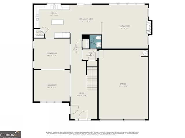 7280 Wright Dr, Atlanta, GA 30349 - view of home floor plan