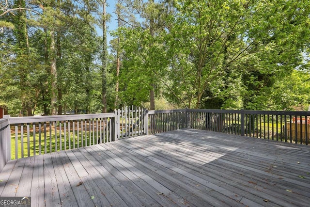view of deck