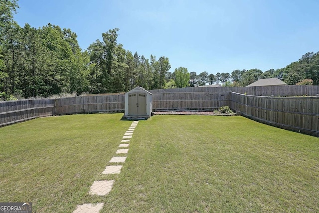 2209 Cedar Place Ct, Snellville, GA 30078 - view of yard featuring a shed and an outdoor structure