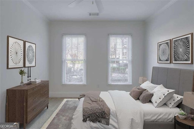bedroom featuring baseboards