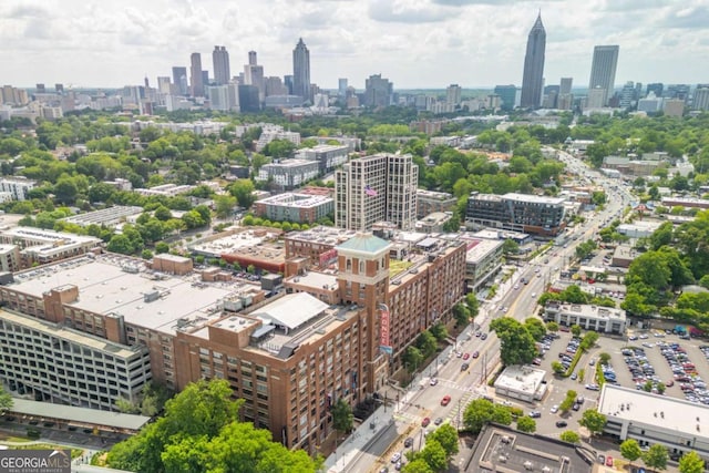 drone / aerial view of a view of skyline