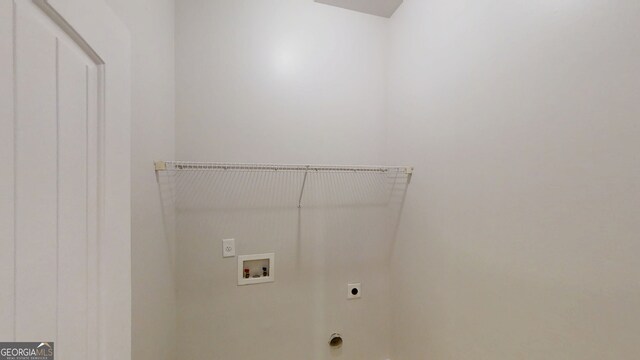 900 Ellesmere Pt, Mcdonough, GA 30253 - laundry area with hookup for an electric dryer and washer hookup