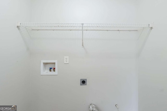 4889 Hidden Creek Pl, Decatur, GA 30035 - laundry area featuring electric dryer hookup and washer hookup