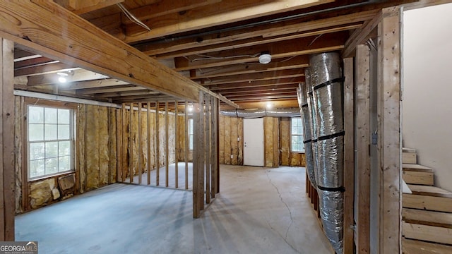 4912 Lightwood Ct NW, Acworth, GA 30102 - basement with stairs
