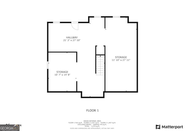 4912 Lightwood Ct NW, Acworth, GA 30102 - home floor plan