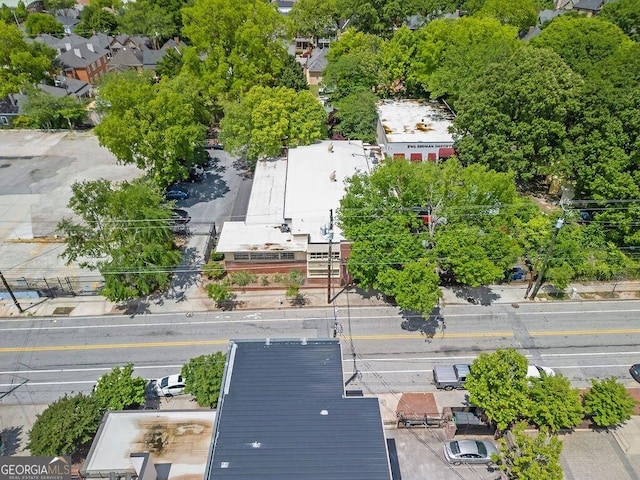 aerial view