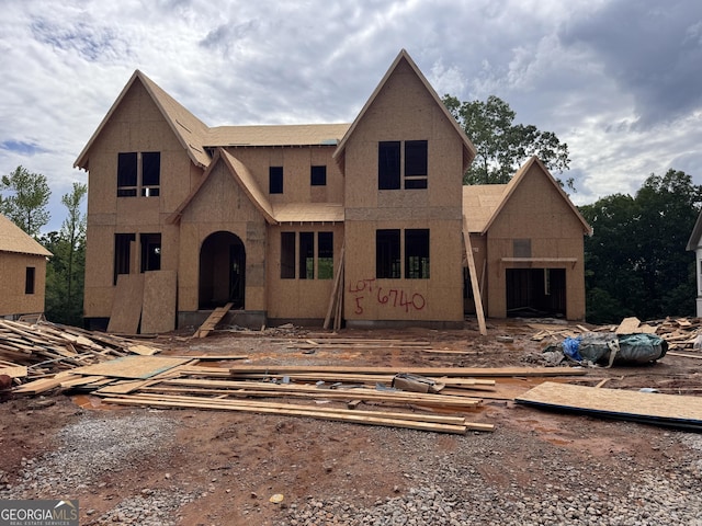 6740 Pannell Rd, Buford, GA 30518 - unfinished property with stucco siding