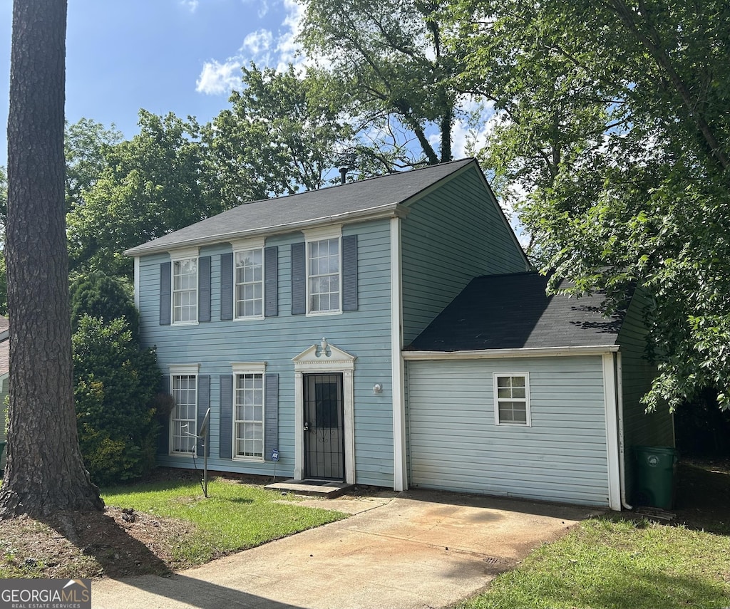 4981 Millstone Walk, Stone Mountain, GA 30088 - colonial inspired home with driveway