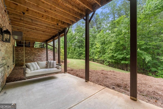 view of patio