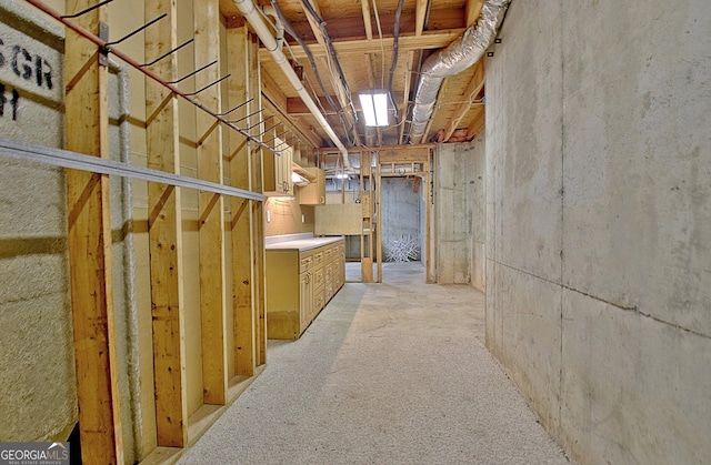 112 Windalier Rdg, Peachtree City, GA 30269 - view of unfinished basement