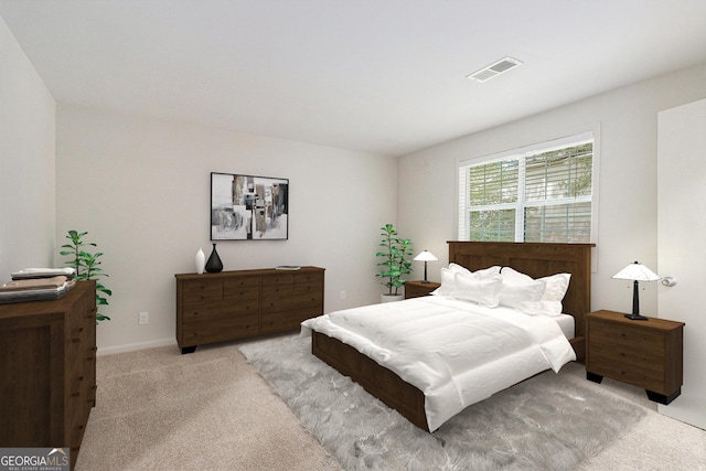 6900 Roswell Rd Unit F6, Atlanta, GA 30328 - bedroom with light colored carpet