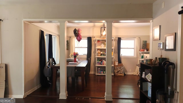 288 Harper Rd SE, Atlanta, GA 30315 - dining room with wood finished floors and baseboards