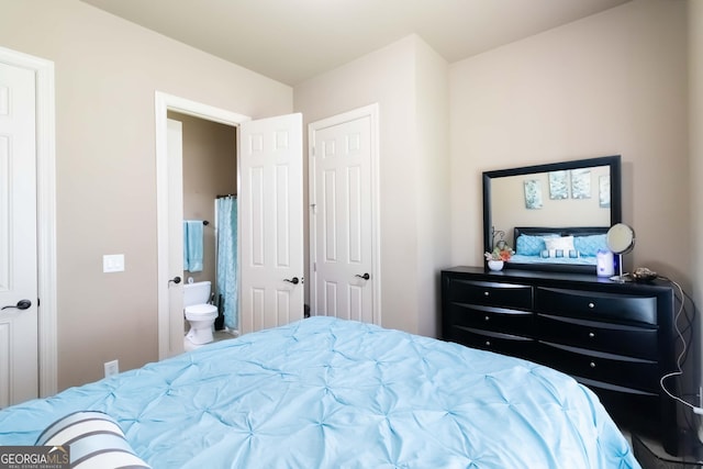 663 Warm Springs Ct, Loganville, GA 30052 - bedroom with ensuite bathroom