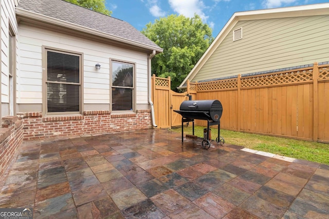 663 Warm Springs Ct, Loganville, GA 30052 - view of patio featuring area for grilling