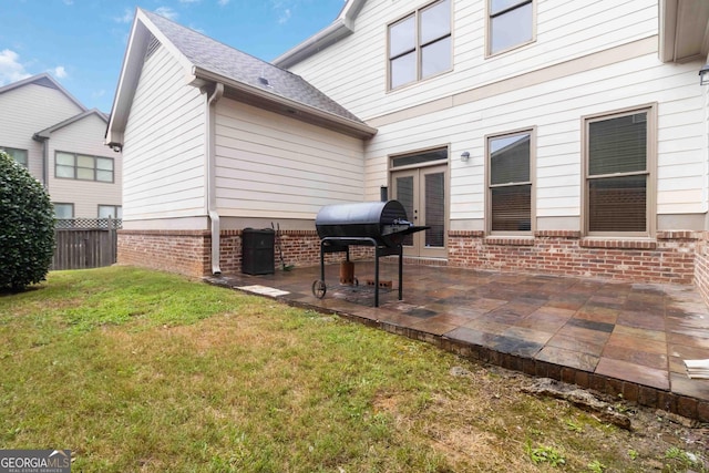 663 Warm Springs Ct, Loganville, GA 30052 - view of patio with grilling area