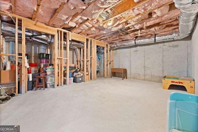 3456 Glen Mist Pl, Dacula, GA 30019 - view of unfinished below grade area
