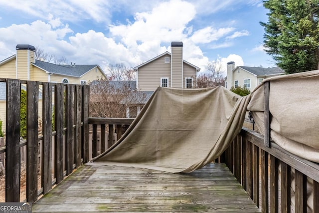 view of deck