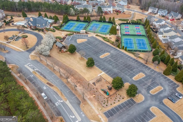 aerial view
