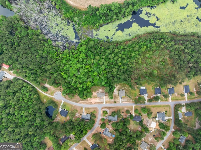 aerial view of property and surrounding area