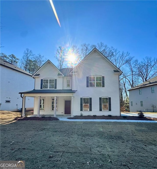 3964 Riverchess Dr SW, Atlanta, GA 30331 - view of front of house with a porch