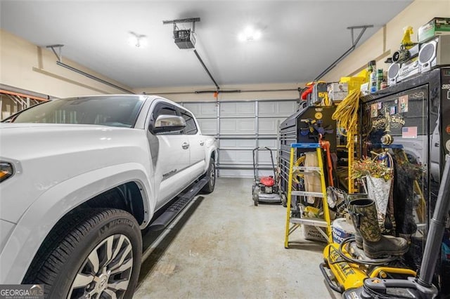 930 Brenau Point Dr, Gainesville, GA 30501 - garage with a garage door opener