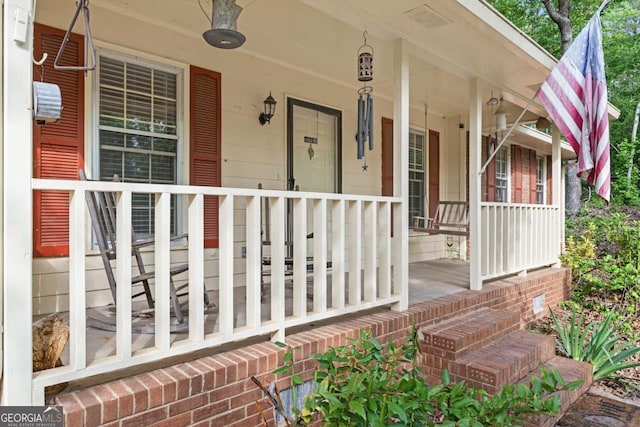 368 Henry Higgins Rd, Jackson, GA 30233 - entrance to property with covered porch