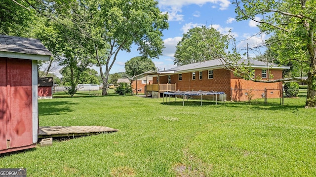 19 Fernwood Way NE, Rome, GA 30161 - view of yard featuring a trampoline