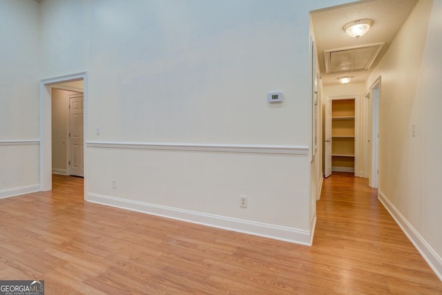 349 Bowen Hill Rd, Haddock, GA 31033 - spare room featuring light wood-type flooring and baseboards