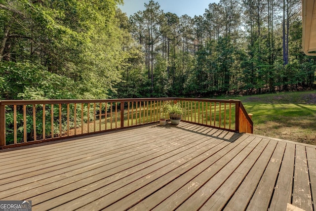 349 Bowen Hill Rd, Haddock, GA 31033 - deck with a lawn