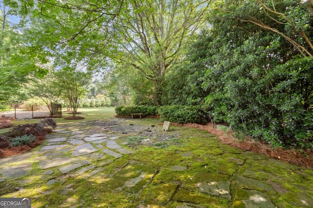 3818 Sweet Bottom Dr, Duluth, GA 30096 - view of yard featuring fence
