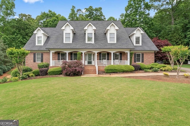 510 Jenna Trl, Mcdonough, GA 30252 - new england style home with brick siding and a front lawn