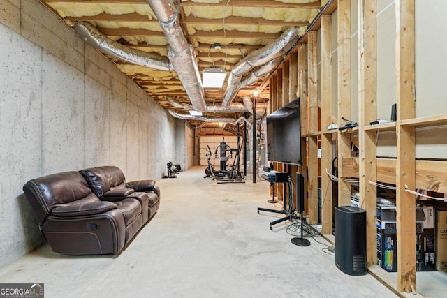 510 Jenna Trl, Mcdonough, GA 30252 - view of unfinished below grade area