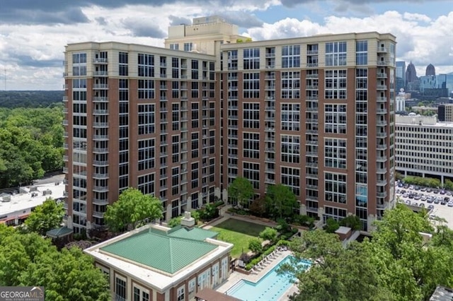 1820 Peachtree St Unit 311, Atlanta, GA 30309 - view of building exterior with a city view